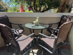 Outdoor Patio Bar-Height Stool and Table Set - 5 piece