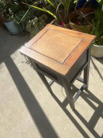 Small bedroom bathroom side table coffee table with drawer