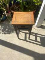 Small bedroom bathroom side table coffee table with drawer