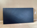 47” Blue Geometric Table Top Only