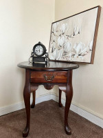 Oval End Table