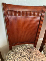 Dinette Dining Table - Solid Marble Top & 4 chairs Pottery Barn SEE PICS