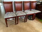 Dinette Dining Table - Solid Marble Top & 4 chairs Pottery Barn SEE PICS