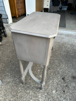 Beautiful gray side table