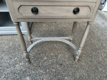 Beautiful gray side table