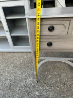 Beautiful gray side table