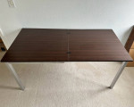 Solid wood foldong table dining craft