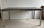 Solid wood foldong table dining craft