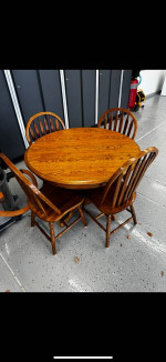 Dining table set (4 chairs)