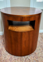 MCM drum table or barrel table