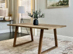 6FT x 3FT Solid Wood Modern Dining Table
