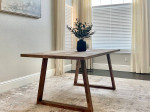 6FT x 3FT Solid Wood Modern Dining Table