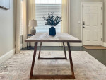 6FT x 3FT Solid Wood Modern Dining Table