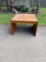 TEAK END TABLE