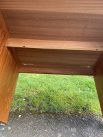 TEAK END TABLE