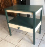 Very Cute Shabby Chic 1 Drawer Wood Accent Table