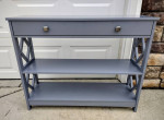Console Hall Entryway Table Gray