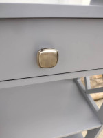 Console Hall Entryway Table Gray