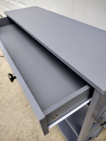 Console Hall Entryway Table Gray