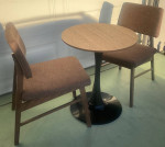 Dinette Set 24” Round Table 2 Chairs