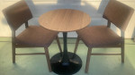 Dinette Set 24” Round Table 2 Chairs