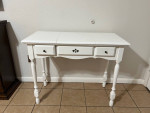 Vanity Table with Flip-Top Mirror 2 Drawers