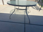Round Patio Table