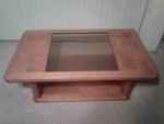 *Beautiful Solid Wood/Glass Coffee Table- Reduced- Read Ad*