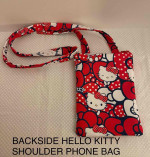 HELLO KITTY CROSSOVER SHOULDER HANDMADE TOTE BAG
