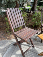 Folding Table and 3 Chairs
