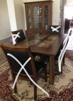 Dining table and/or hutch