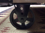 Rolling coffee table