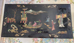 CHINESE QING DYNASTY MARQUETERY INLAID LAQUER TABLE