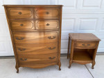 Chest of Drawers + End Table