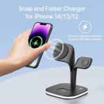 magnetic Charging Stand Station 5in1 Magsafe iPhone Apple Watch Airpod