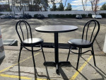 3 matching Bistro Table and Chairs set