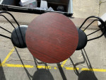 3 matching Bistro Table and Chairs set