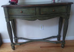 Console table & mirror