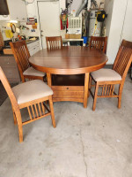 Table and chairs