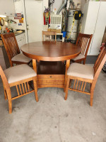 Table and chairs