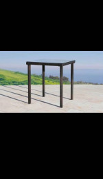 Wicker Belmont Bar Table