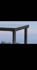 Wicker Belmont Bar Table