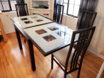 Expandable Dining Table Set