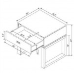 Accent  Table End Table Side Table Night stand