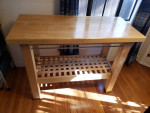 Butcher Block Table