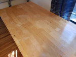 Butcher Block Table