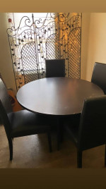 Table and chairs