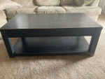 Rustic Black Coffee Table - GREAT DEAL!