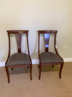 Round table with chairs