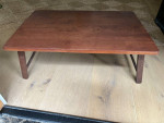 Folding laptop table - mango wood